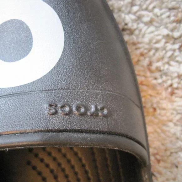 Crocs iconic comfort slides sz 7 - Picture 3 of 8